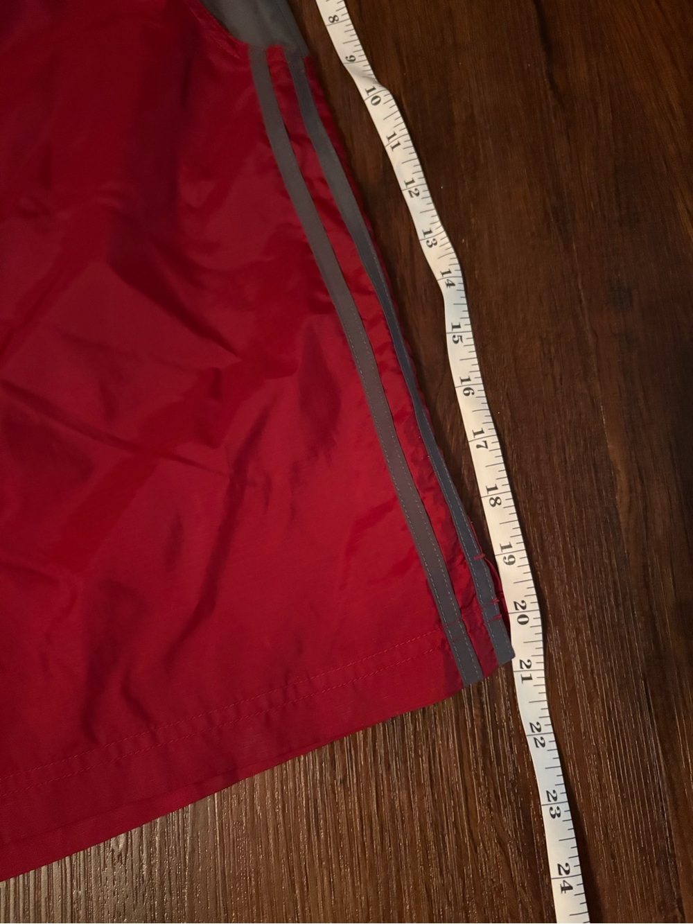 Adidas Vintage Red Athletic Shorts - Picture 4 of 4
